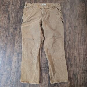 Carhartt Relaxed Fit 40X32 Men's Tan Pants Tan Khaki